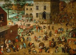 Les Jeux d'enfants - Brueghel (XVIe s)